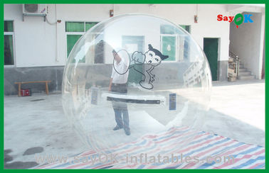 Transparente sich hin- und herbewegender Ball-aufblasbare Wasser-Spielwaren, Weg auf Wasser-Blase