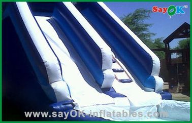 Riesige aufblasbare Wasserrutschen Custom PVC Plane Mini-Sprunghalter / Sprunghalter aufblasbare Rutsche und Rutsche für den Wasserspaß