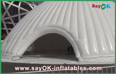 Commercial White Portable LED Disco Lighting Aufblasbares Iglu-Zelt Mobiler Nachtclub Zelt Aufblasbarer Nachtclub