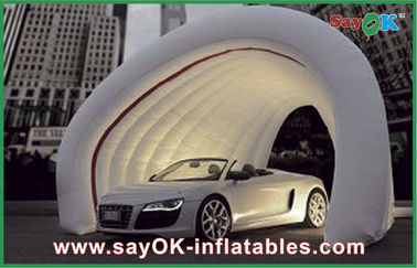 Enormes weißes aufblasbares Luft-Zelt für Handels-Show/die Werbung von Oxford-Stoff