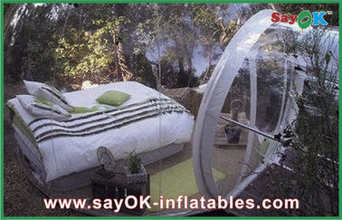 Transparentes aufblasbares transparentes Hauben-Zelt PVCs, aufblasbare Zelt-Blase