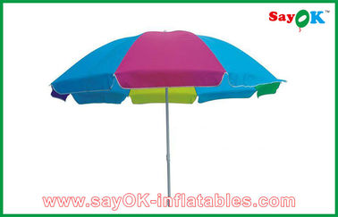 Stoff des Garten-Überdachungs-Zelt-Strand-Tabelle Sun-Regenschirm-kundenspezifischer bunter faltender Solarsonnenschirm-210D Oxford