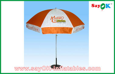 Klein knallen Sie oben Überdachungs-Zelt-Werbungs-Polyester-Sonnenschutz-Regenschirm-Sommer ringsum Sun-Garten-Sonnenschirm