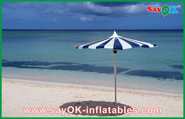 Kleines Überdachungs-Zelt-druckte fördernde Strand-Sonnenschirm-Gewohnheit kompakten windundurchlässigen Regenschirm