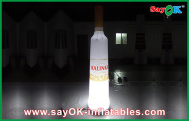 Handels-Wein-Flaschen-Dekoration Advertusing aufblasbare mit LED-Beleuchtung