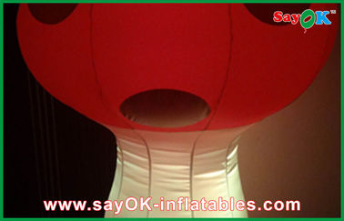 LED, die aufblasbare Pilz-Dekoration kundenspezifisches Werbungsinflatables beleuchtet