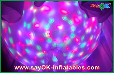 Bunte LED-Quallen-aufblasbare Beleuchtungs-Dekoration für Feiertag