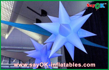 Kundenspezifischer Feiertags-aufblasbare Beleuchtungs-Dekoration, Explosions-Sterne