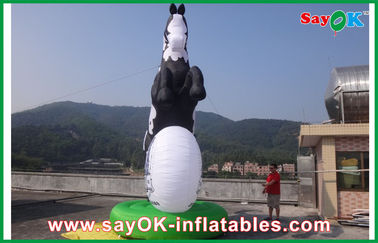 Aufblasbare Tierballons Außenballonbare Pferdemodell Zeichentrickfigur für Werbung