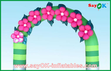 Aufblasbarer Endbogen Mini Inflatable Arch/aufblasbares Tor/Infaltable-Tür mit Blumen-Dekoration