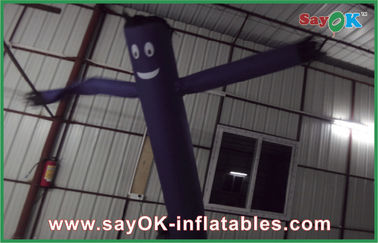 Annoncieren aufblasbaren Luft-Tänzer Custom Advertising Inflatables aufblasbarer Luft-Tänzer-Man Nylon Desktops 3m - 8m Höhe