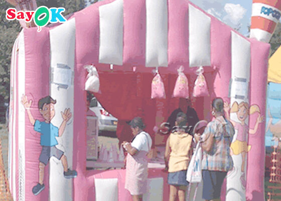 Aufblasbare Arbeits-Zelt portierbare PVC-Süßigkeits-Glasschlacken-aufblasbares Luft-Zelt wasserdicht