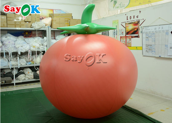 Ballon 0.18mm Soems aufblasbare PVC-Tomaten für Förderung
