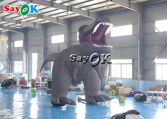 Werbung Aufblasbare 5m 16ft Riesen aufblasbare Dinosaurier-Modell für Halloween-Ausstellung