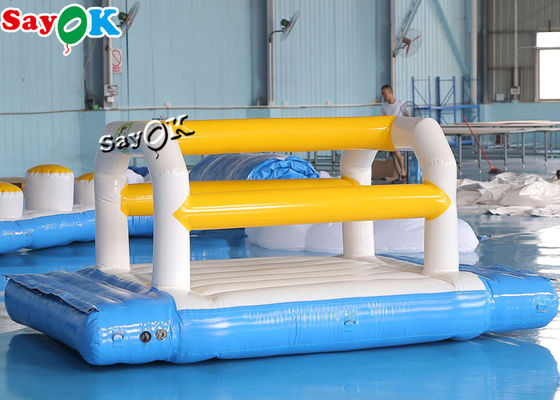 Aufblasbares Wasserspielzeug 3x2x1.2mH Kommerzielles Aufblasbares Wasserspielzeug Vergnügen Schwimmbad