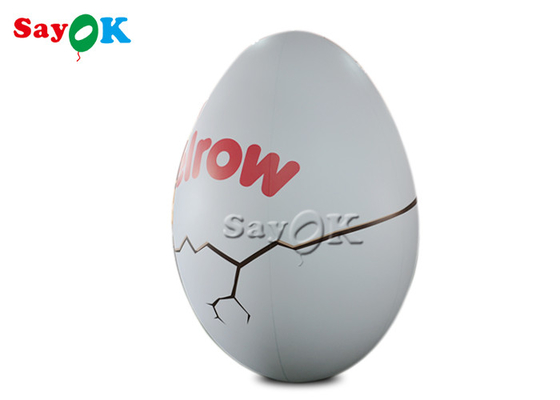 Ostern-Dekorations-kundenspezifische aufblasbare Produkt-formen bunte aufblasbare Vogel-Eier Ballon