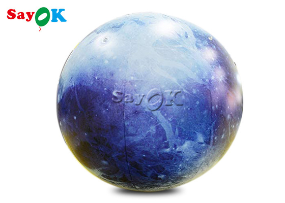 Besonders angefertigt 40 Zoll aufblasbare beleuchtende Dekorations-Pluto-Planeten-Ballon-