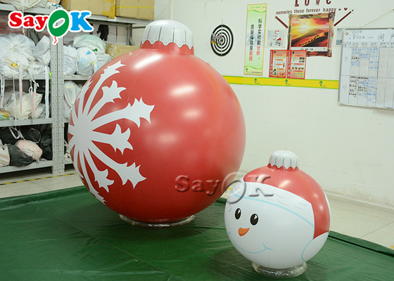Urlaubsparty-hängender Dekorations-aufblasbarer Schneeflocken-Ballon
