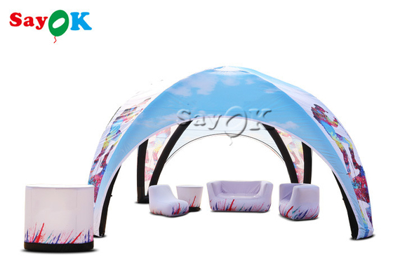 Aufblasbare Zelt-Karnevals-Überdachung aufblasbare der Rasen-Zelt-Messen-knallen die aufblasbare Werbungs-X oben Überdachungs-Zelt