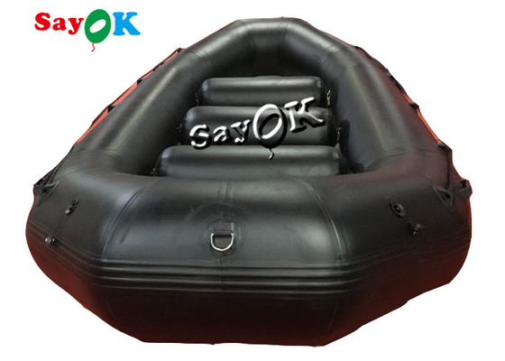 Wasser-Sport-flößendes Gummiboot SGS-PVCs aufblasbares Boots-4.85m schwarzes kleines