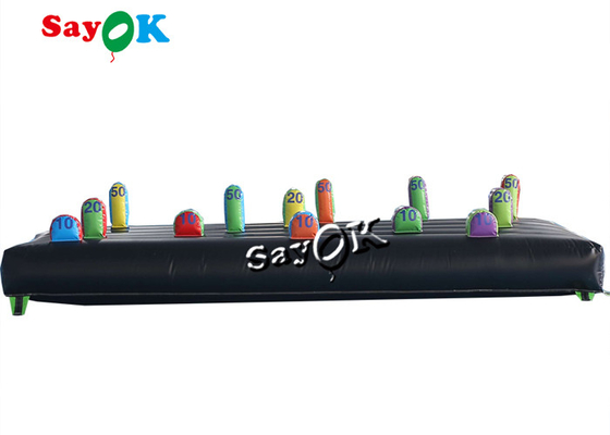 Aufblasbare Spiel-im Freien Kindererwachsen-Ring Toss Hoopla Inflatable Sports-Spiele 4x2m 13x6.6ft