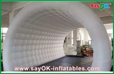 Kundengebundenes aufblasbares Zelt mit Tunnel-Zelt-aufblasbarer Zelt-Haube des Ziegelstein-Auftritt-\ /Inflatable für Verkauf