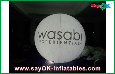Kundenspezifische aufblasbare Produkte 0,18 Millimeter-PVCs, riesigen Fliegen-Helium-Ballon beleuchtend