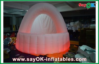 Custom aufblasbares Zelt Outdoor aufblasbares LED-Showzelt, kundenspezifisches LED-Streifen-Zelt aufblasbares Arbeitszelt