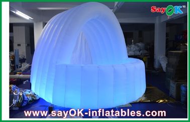 Aufblasbares LED Show-Zelt PVCs/Oxford-Stoffes im Freien, fertigte LED-Stangen-Zähler-aufblasbares Arbeits-Zelt besonders an