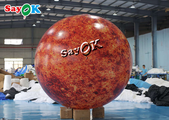 Konzert-Stadiums-aufblasbare beleuchtende Dekorations-große Explosion, die Sun für Partei-Nacht brennt