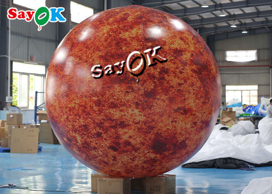 Konzert-Stadiums-aufblasbare beleuchtende Dekorations-große Explosion, die Sun für Partei-Nacht brennt