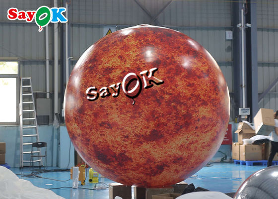 Konzert-Stadiums-aufblasbare beleuchtende Dekorations-große Explosion, die Sun für Partei-Nacht brennt