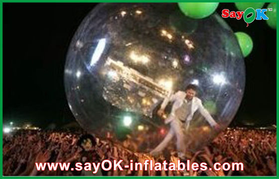 Aufblasbare Sportspiele 0.6mm TPU 1.5m PVCs Körper-Stoßdämpfer-Ball Durchmessers aufblasbarer