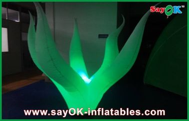 Korallenrote Form-aufblasbare hängende geführte beleuchtende Dekoration/Werbung aufblasbaren LED-Lichtes