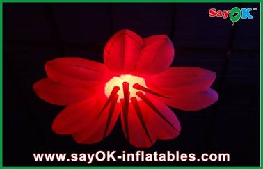 Beleuchtungs-Dekorations-Blumen-Form-langlebiges Gut Durchmessers der Partei-2m aufblasbares