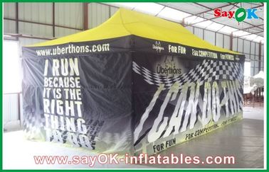 Überdachungs-Zelt-im Freien enorme schwarze Falte einfach herauf Zelt-Stahl-Rahmen für Anzeige