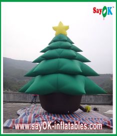 Grüne aufblasbare Weihnachtsbaum-aufblasbare Feiertags-Dekorationen