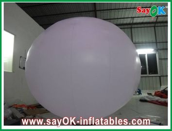 2 Meter aufblasbare Beleuchtungs-Dekoration, aufblasbarer heller Ballon mit Ground-Ball