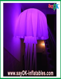 Hochzeitsfest-/Ereignis-aufblasbare Beleuchtungs-Dekoration, aufblasbare Qualle des Nylonstoff-190T