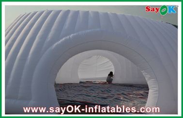 Riesiger Hochzeitsfest-Zelt-aufblasbarer Oxford-Stoff-im Freien aufblasbares Luft-Zelt, Luft-Zelt des Durchmesser-5m für das Kampieren