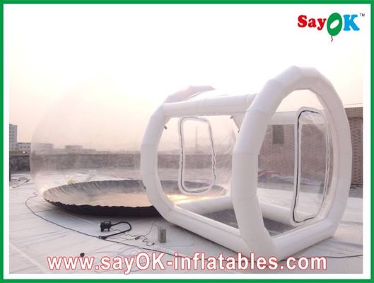 Kuppel aufblasbare Zelt kommerzielle aufblasbare transparente Blasen Camping Zelt für unsere Tür