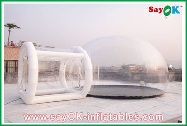 Aufblasbares Kugel-Zelt-kommerzielles aufblasbares transparentes Blasen-Campingzelt für Ourdoor