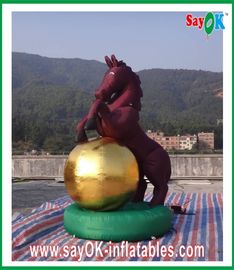 Aufblasbare Charakterballons Veranstaltungen Aufblasbare Pferde Oxford Stoff / PVC Höhe 3m - 8m SGS