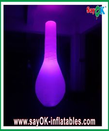 Aufblasbare Beleuchtungs-Dekoration H2m, geführt, aufblasbare Flasche beleuchtend