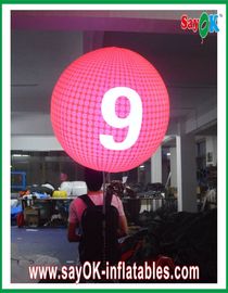 Kundengebundenes Rucksack-Ballon-Rosa des Durchmesser-0.8m aufblasbares für die Werbung