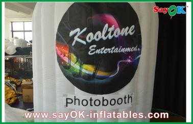 Lustiger Passfotoautomat stützt Logo Printed Inflatable Foto Booth, der für das Foto-Nehmen tragbar ist