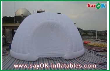 Partei führte das Beleuchten der langen Lebenszeit des aufblasbaren aufblasbaren Luft-Zeltes Kneipen-Zelt-Durchmessers 5m/der aufblasbaren Campingzelt-Wiederverwendungsmöglichkeit