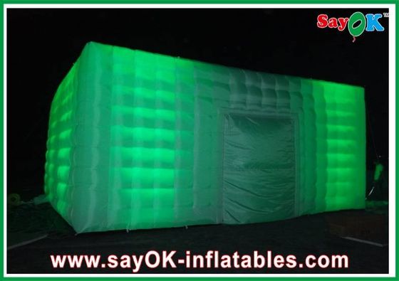 Einzeln angepasstes tragbares Filmzelt Kubuszelt 8 Mann aufblasbares Zelt Nachtclub aufblasbares Partyzelt aufblasbarer Nachtclub