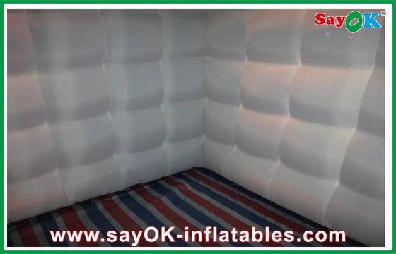 Einzeln angepasstes tragbares Filmzelt Kubuszelt 8 Mann aufblasbares Zelt Nachtclub aufblasbares Partyzelt aufblasbarer Nachtclub