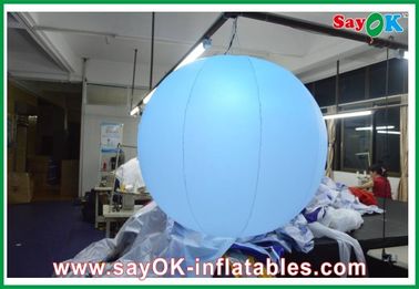 Bunte Partei-aufblasbare Beleuchtungs-Dekoration, aufblasbarer heller Ball des Durchmesser-2m